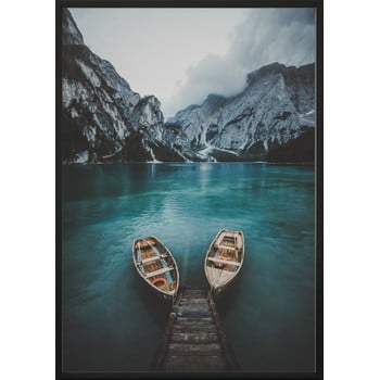 Poster decoking boat trip, 50 x 40 cm