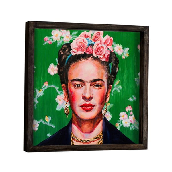 Tablou Frida Kahlo, 34 x 34 cm