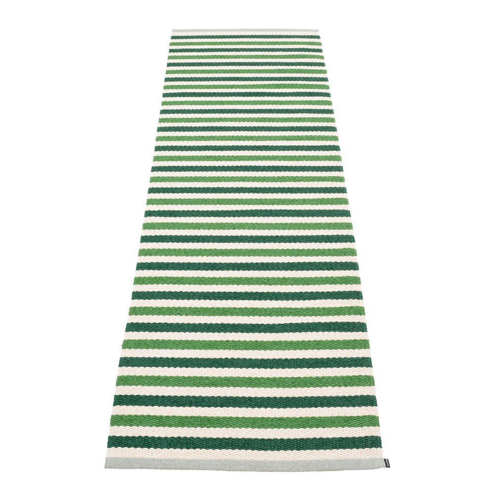 Covor tip traversă pentru interior și exterior verde 70x240 cm Teo Grass – Pappelina