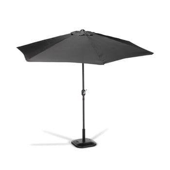Umbrelă de soare fără suport le bonom sun, ø 300 cm, negru
