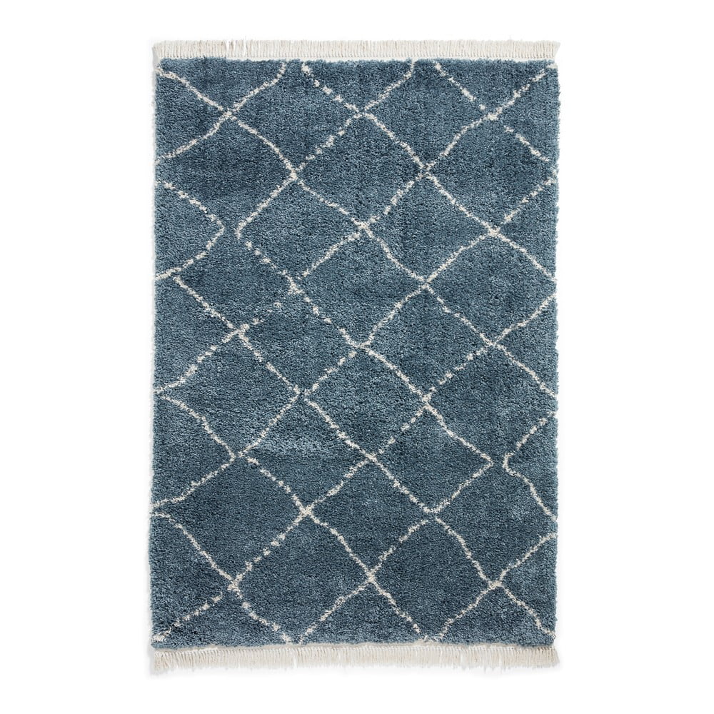 Covor albastru 160x230 cm Boho – Think Rugs