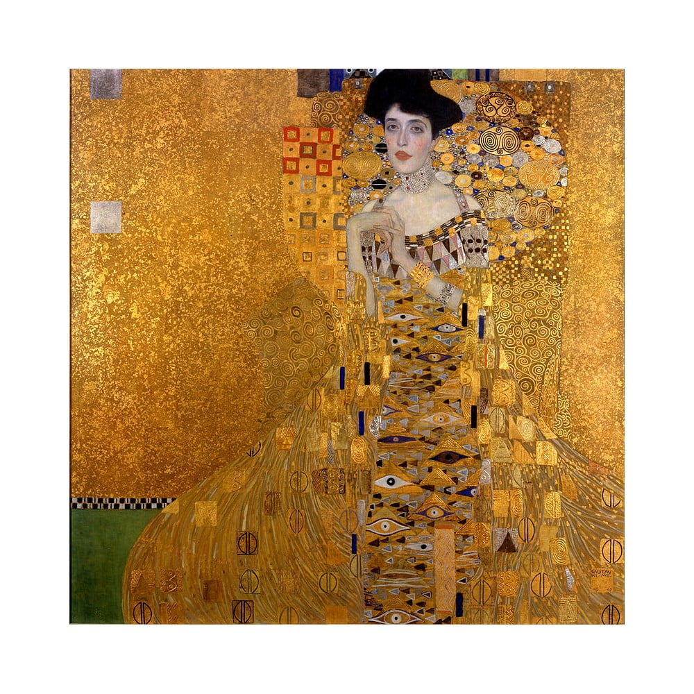 Reproducere tablou Gustav Klimt – Adele Bloch Bauer I, 40 x 40 cm Adele imagine 2022