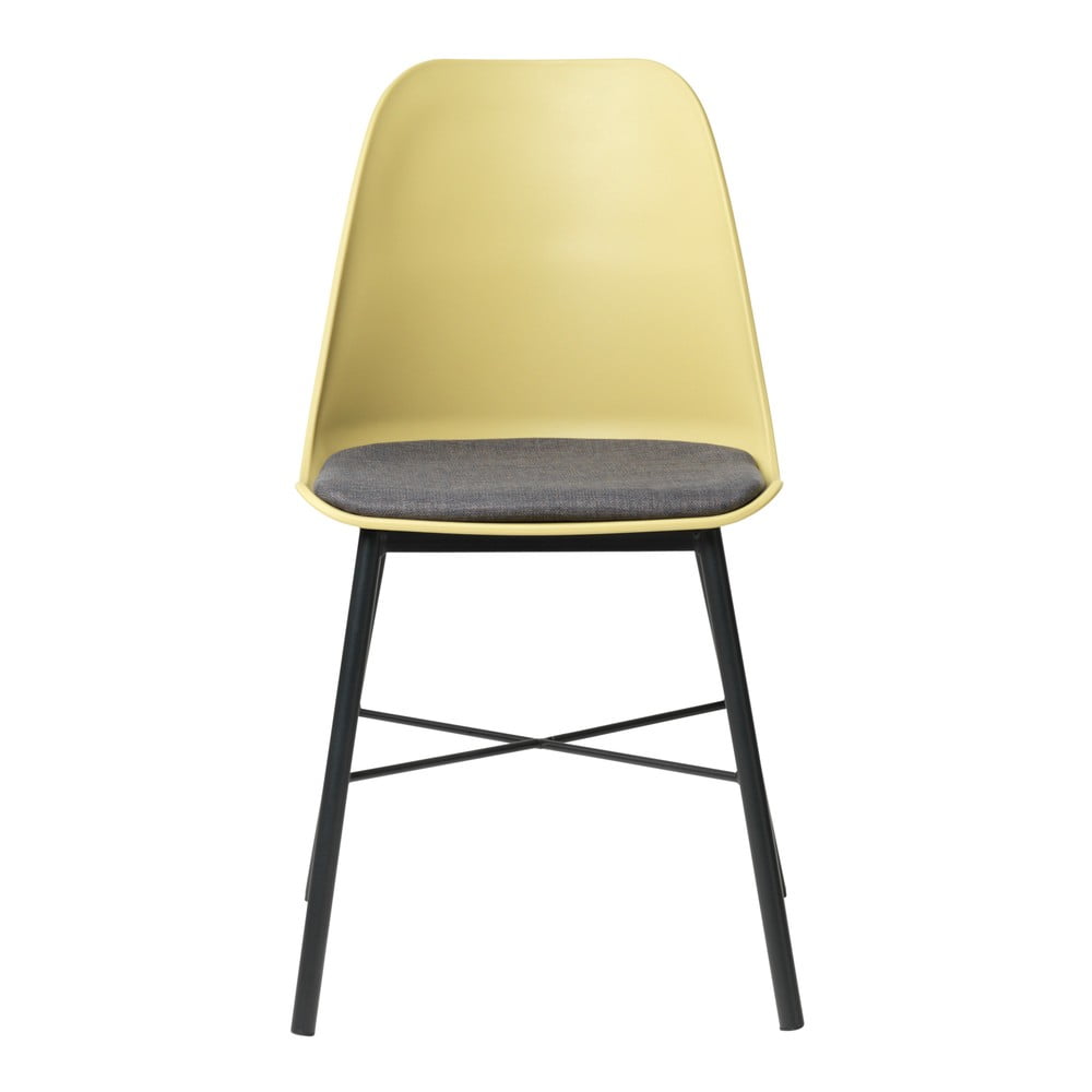 Scaun Unique Furniture Whistler, galben-gri bonami.ro