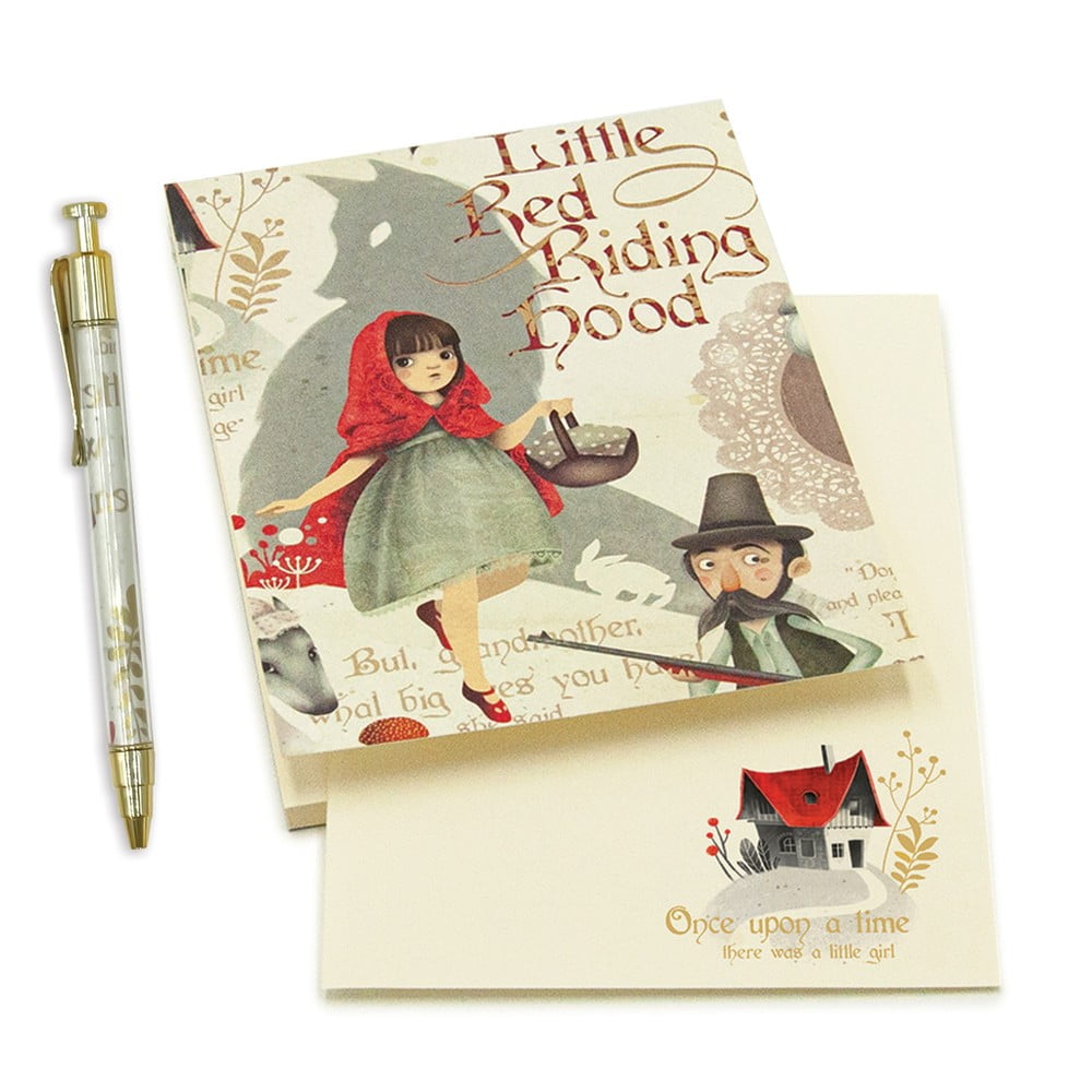 Bloc de notițe cu pix 50 pagini A6 Little Red Riding Hood – Kartos