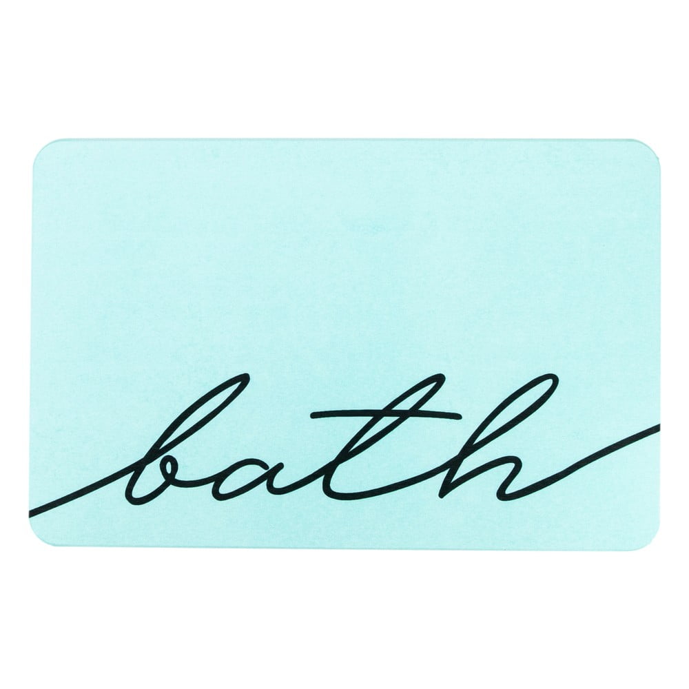 Covoraș de baie albastru deschis 39x60 cm bath – artsy doormats