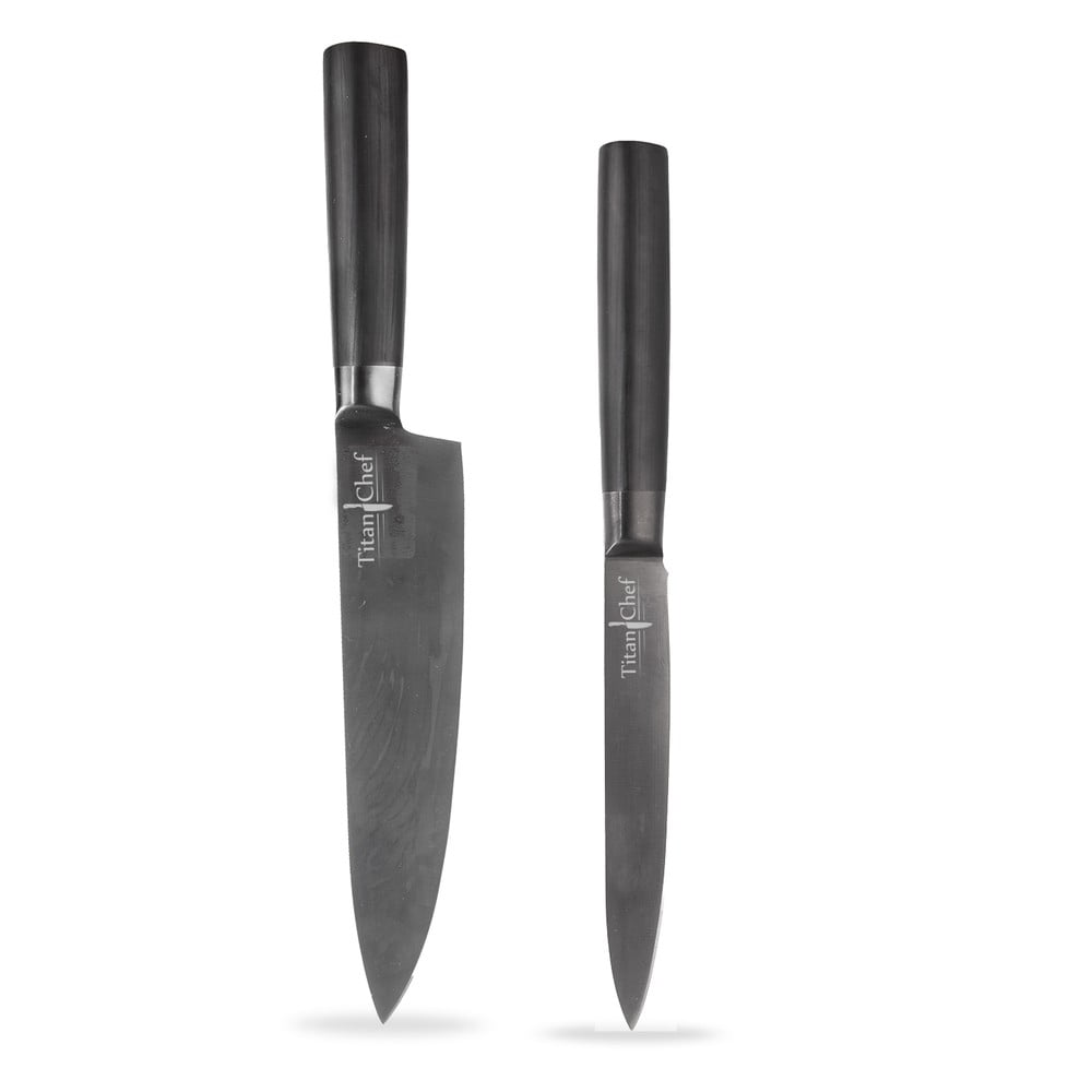 Set 2 cuțite din inox orion chef
