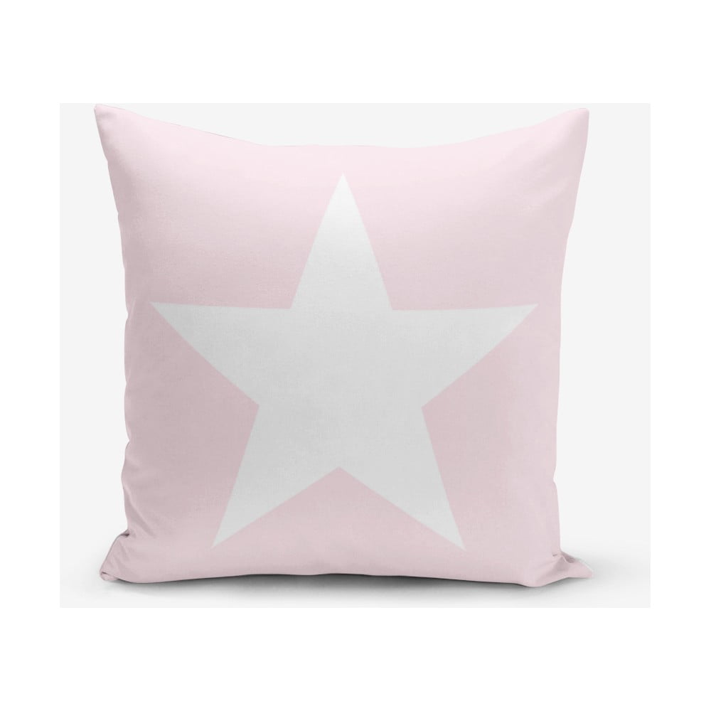 Față de pernă Minimalist Cushion Covers Star Pink, 45 x 45 cm bonami.ro imagine noua somnexpo.ro
