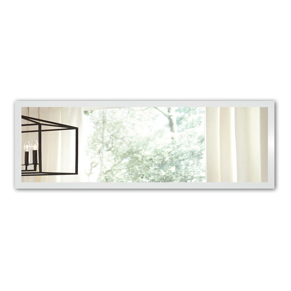 Oglindă de perete Oyo Concept, 105×40 cm, alb bonami.ro