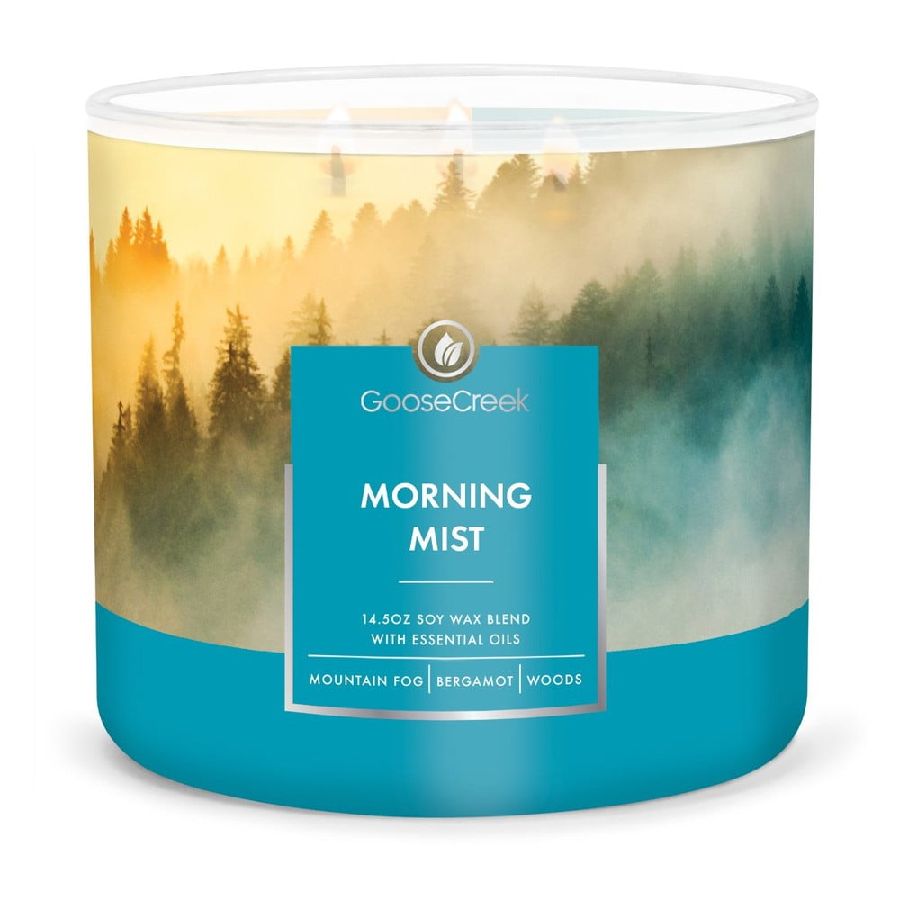 Lumanare parfumata Goose Creek Morning Mist, timp de ardere 35 h
