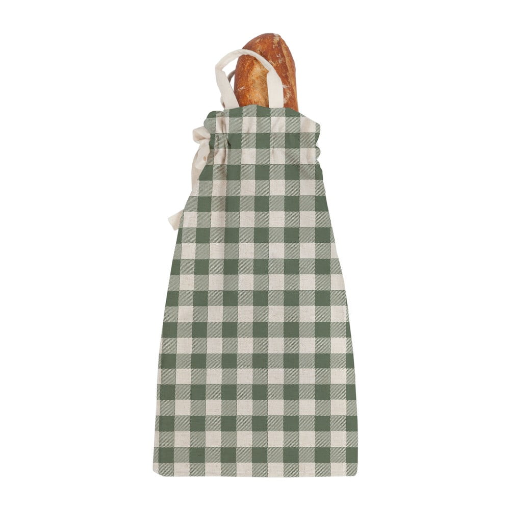 Sacoșă textilă pentru pâine Really Nice Things Really Nice Things Bread Bag Green Vichy bonami.ro imagine 2022