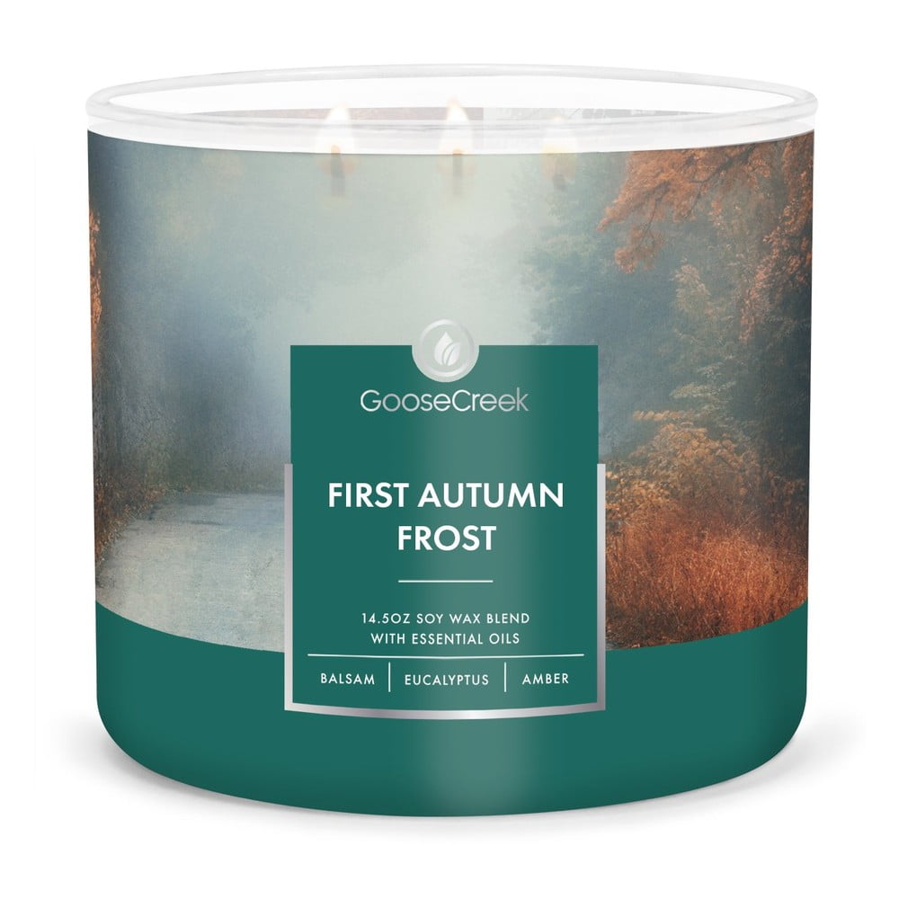 Lumânare parfumată Goose Creek First Autumn Frost, timp de ardere 35 h ardere pret redus