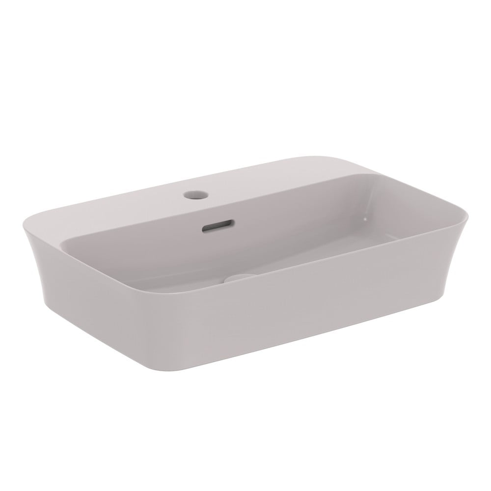 Chiuvetă gri deschis din ceramică 55x38 cm Ipalyss – Ideal Standard