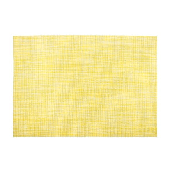 Suport pentru farfurie Tiseco Home Studio Melange Simple, 30 x 45 cm, galben