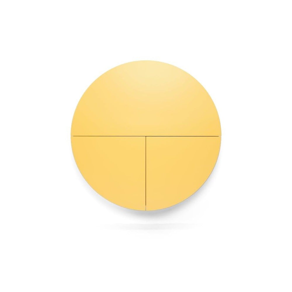 Masă multifuncțională de perete Pill EMKO, alb – galben bonami.ro