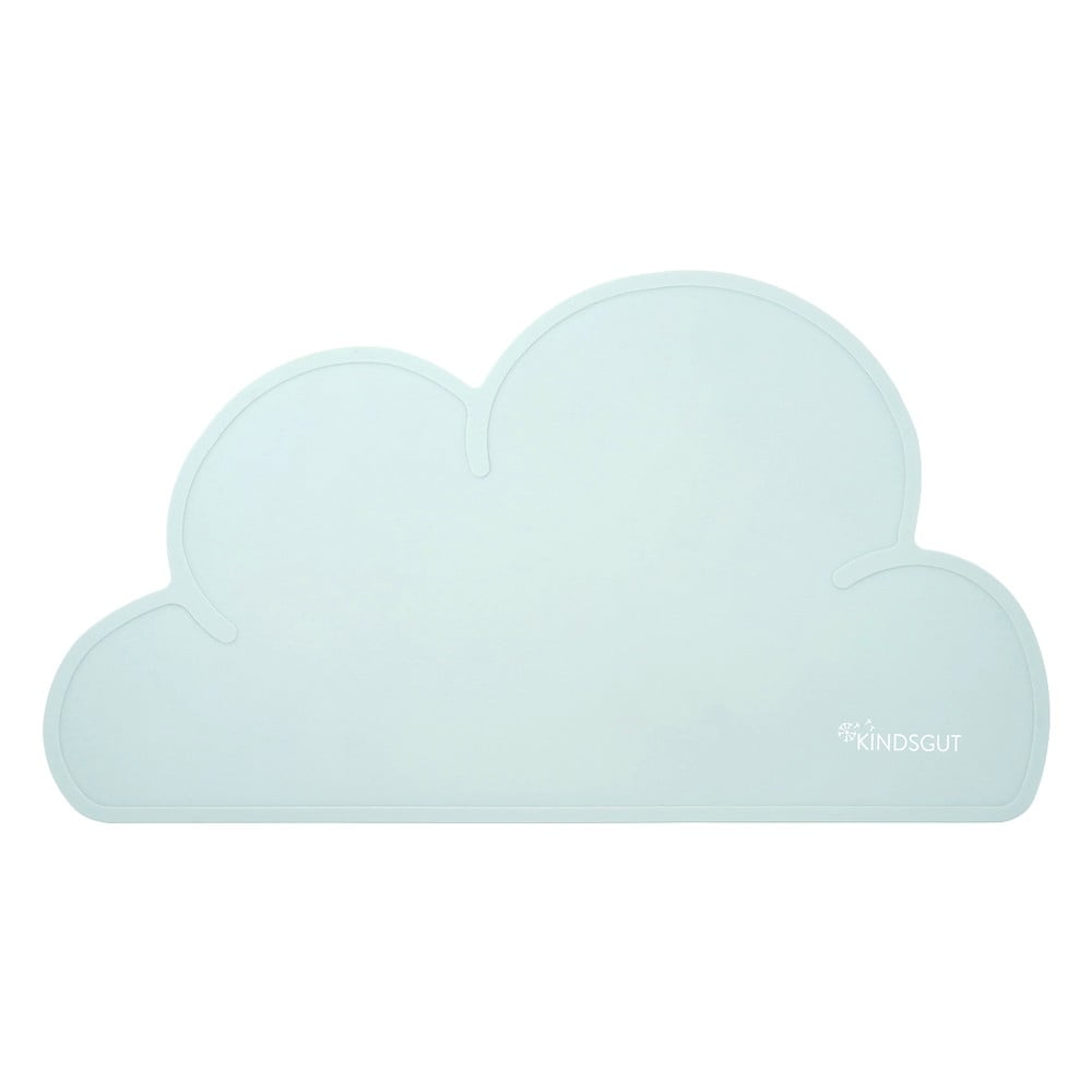 Suport din silicon pentru masă Kindsgut Cloud, 49 x 27 cm, albastru