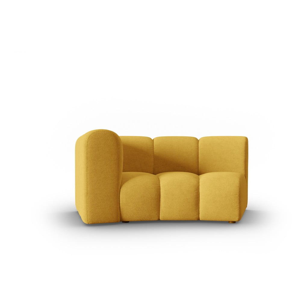 Modul pentru canapea galben (cu colț pe partea stângă ) Lupine – Micadoni Home
