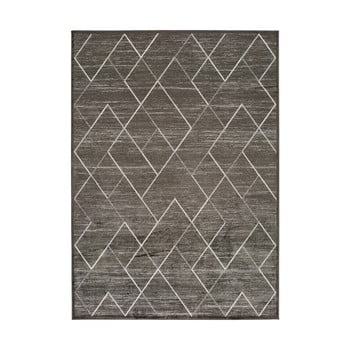 Covor din viscoză universal belga, 100 x 140 cm, gri