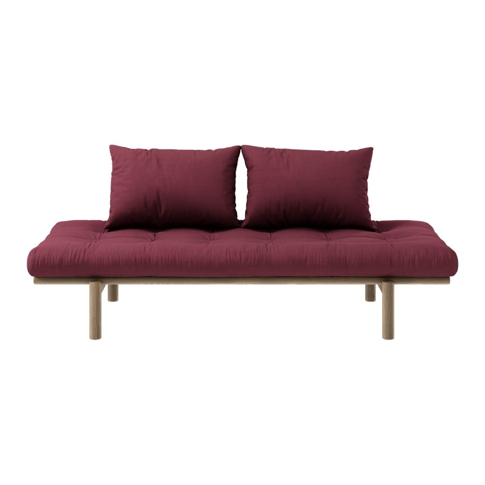 Canapea roșie extensibilă 200 cm Pace – Karup Design 200 imagine noua somnexpo.ro