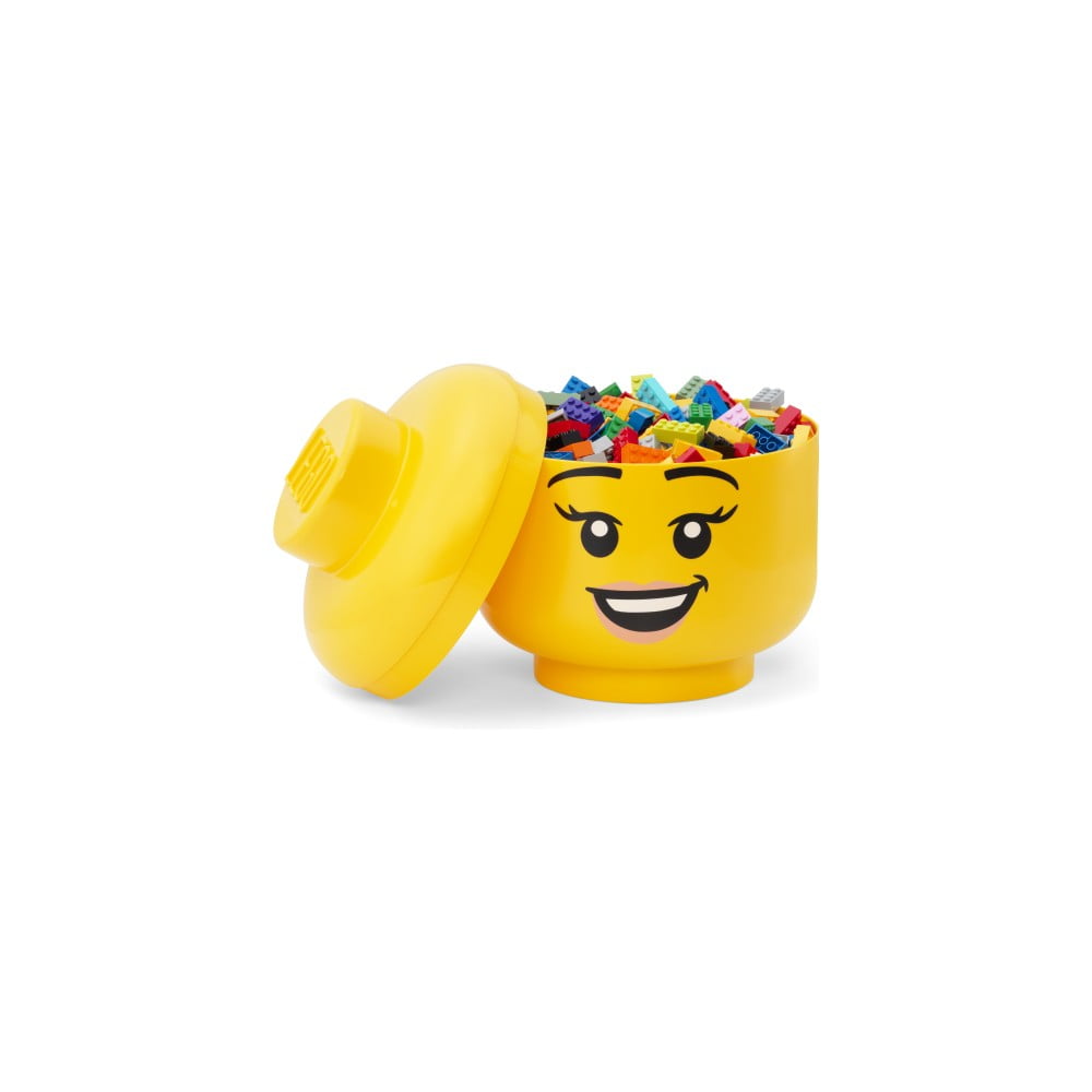 Cutie de depozitare pentru copii din plastic head – lego®