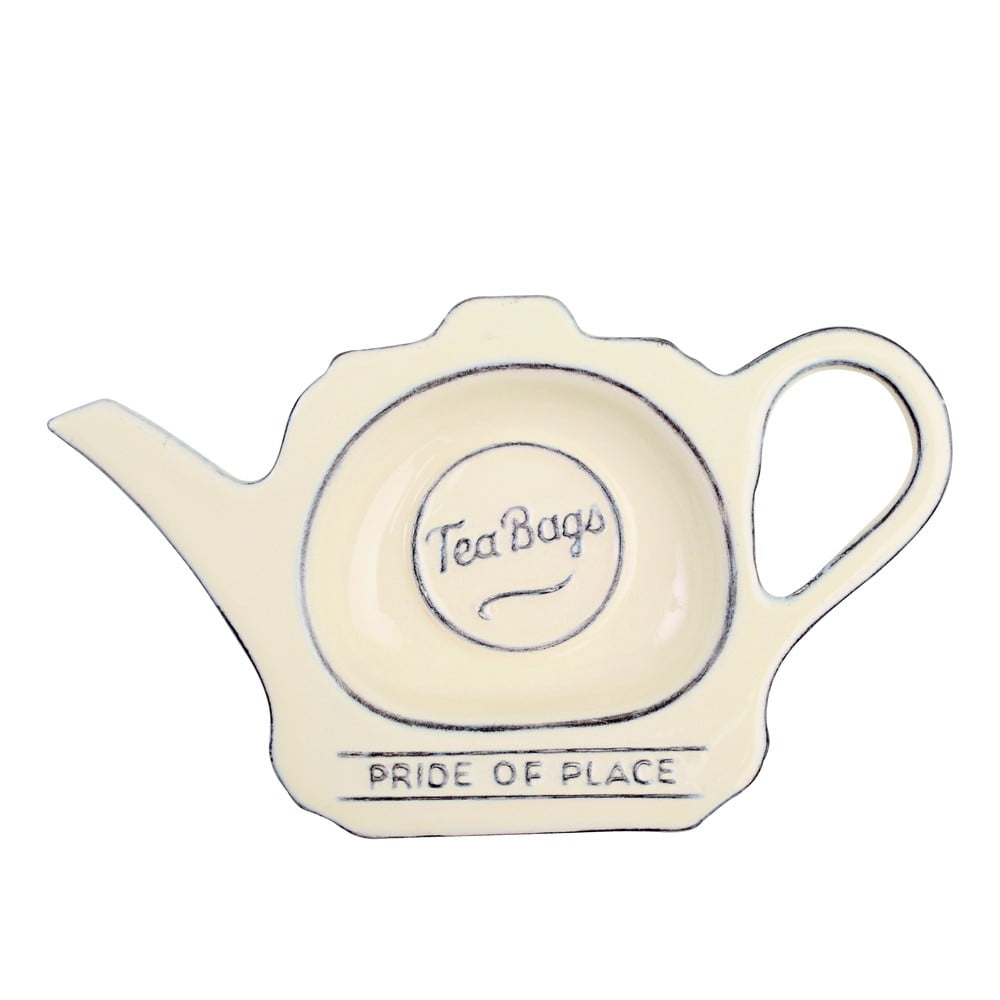 Suport ceramică pentru pliculețe de ceai T&G Woodware Pride of Place, crem bonami.ro imagine 2022