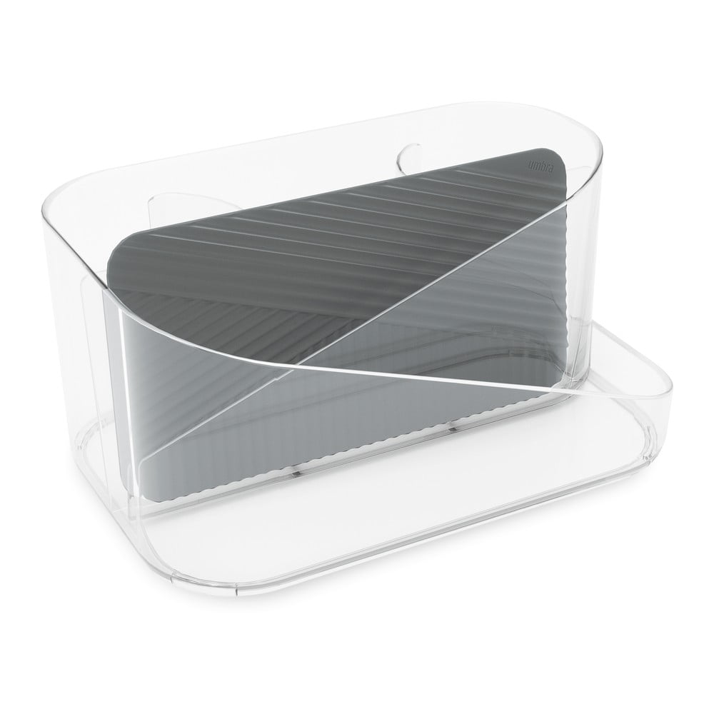 Organizator de baie transparent Glam – Umbra