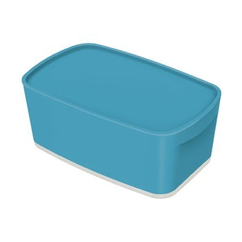 Cutie portabilă cu capac leitz cosy mailorder, volum 5 l, albastru