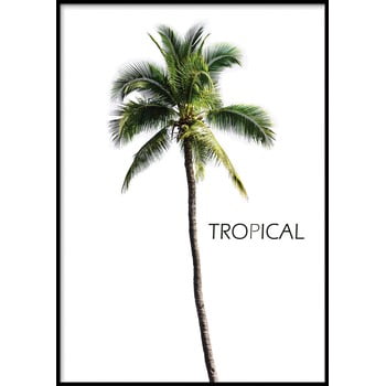 Poster cu ramă pentru perete BERMUDA/TROPICAL, 50 x 70 cm