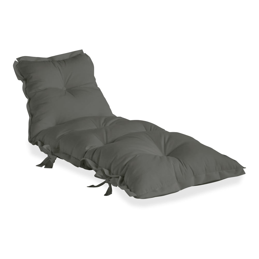 Futon variabil adecvat pentru exterior Karup Design OUT™ Sit&Sleep Dark Grey, gri închis adecvat