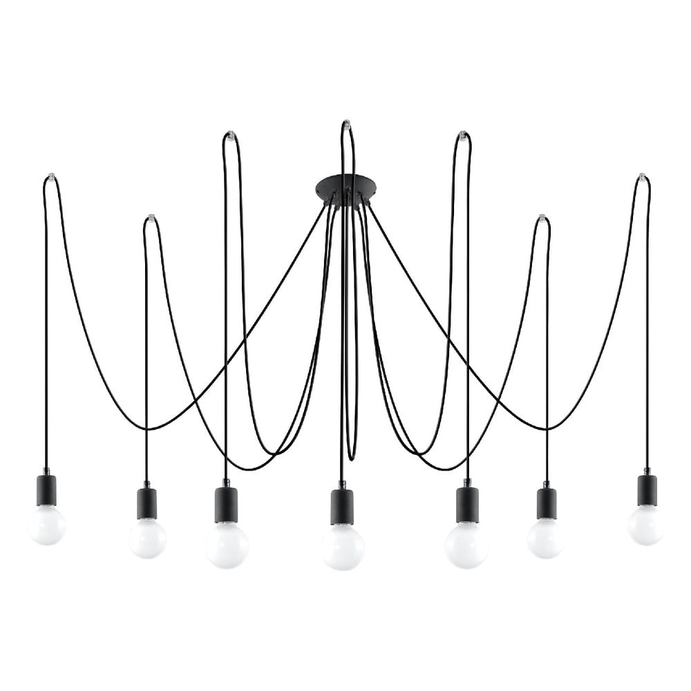 Poza Lustra neagra 300x300 cm Spider - Nice Lamps