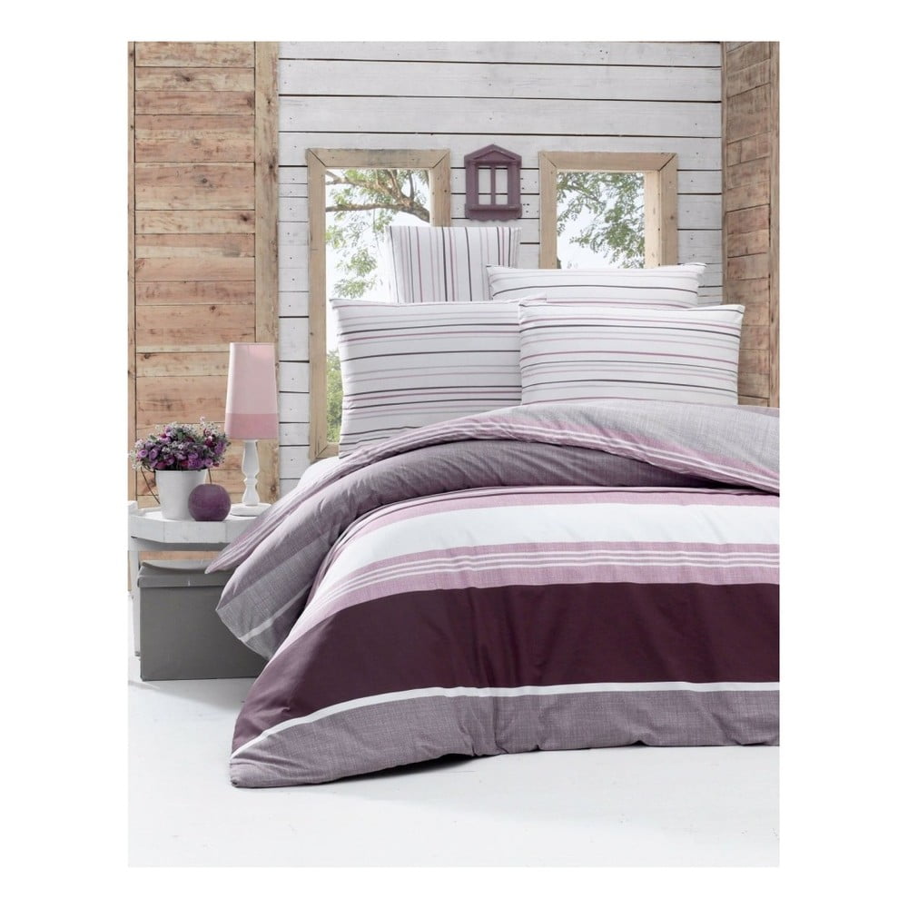 Lenjerie de pat din bumbac ranforce Savoy, 140 x 200 cm, violet bonami.ro imagine noua