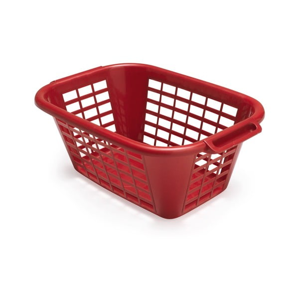 Coș de rufe Addis Rect Laundry Basket, 40 l, roșu