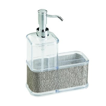 Dozator transparent pentru săpun idesign twillo, 7 x 16 cm