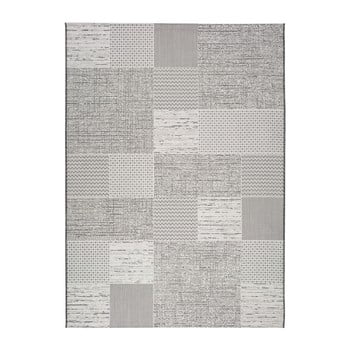 Covor pentru exterior universal weave mujro, 77 x 150 cm, gri-bej
