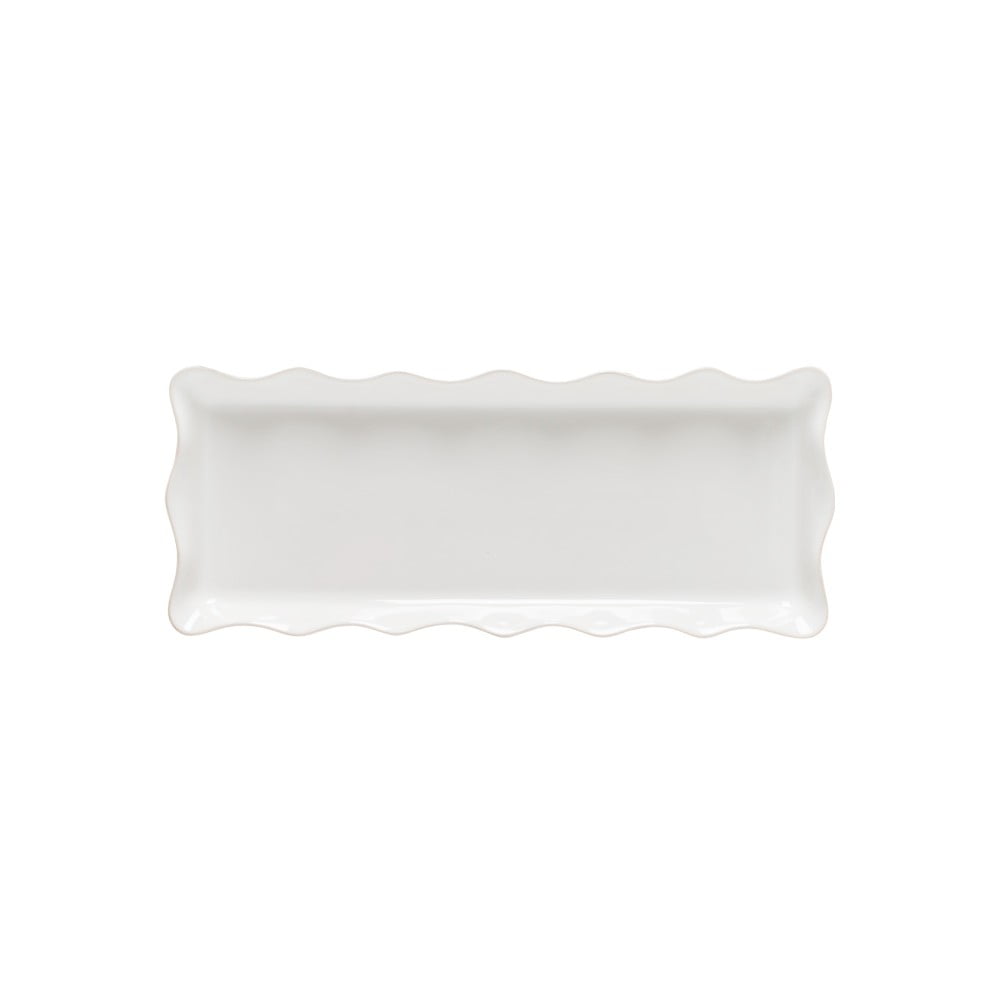 Tavă din gresie Casafina Cook & Host, 42 x 17 cm, alb bonami.ro