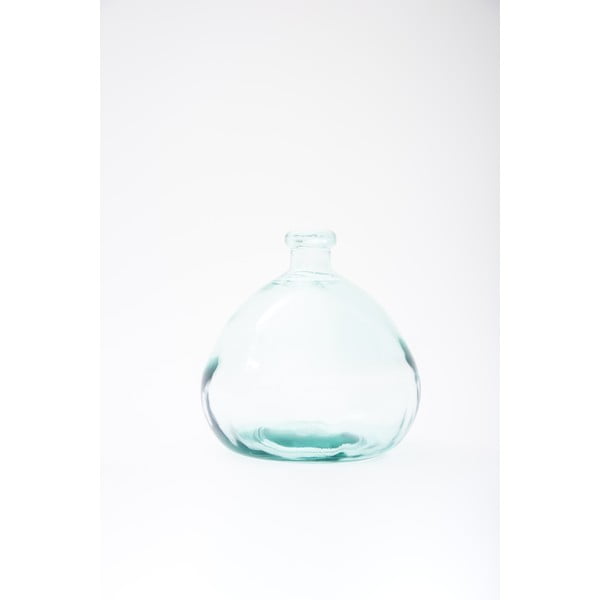 Vază din sticlă Madre Selva Saint Tropez, înălțime 22 cm