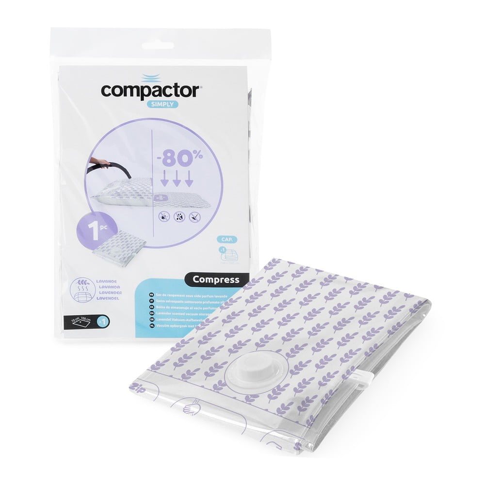 Sac de vidat Compress Lavender – Compactor