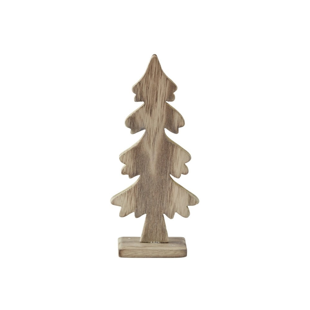 Statuetă decorativă KJ Collection Tree Natural Wood, 19 cm 