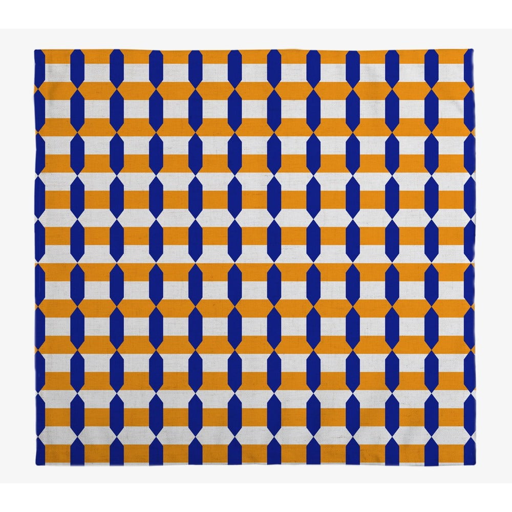 Set 4 șervețele textile Really Nice Things Orange Geometric, 43 x 43 cm bonami.ro