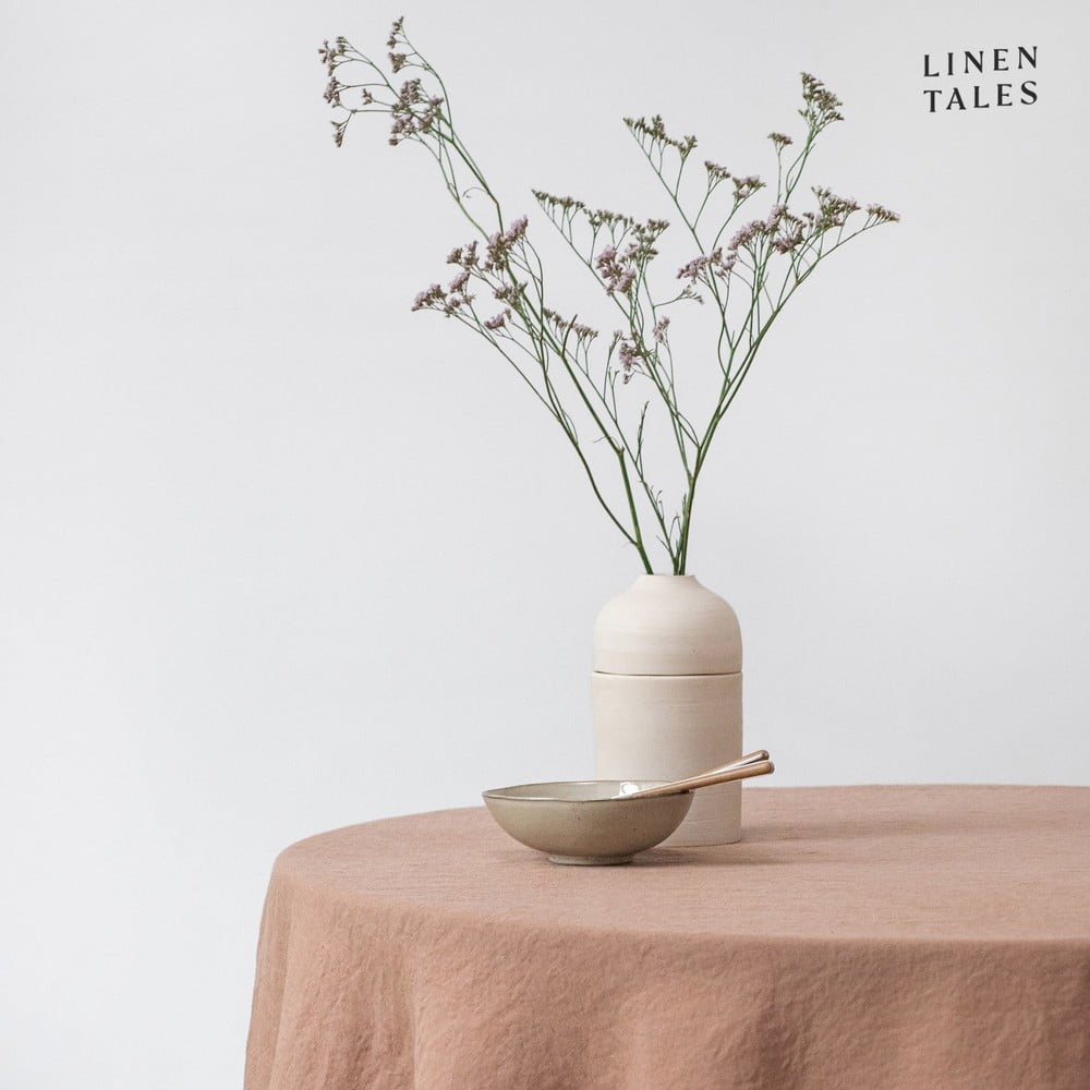 Față de masă din in ø 150 cm – linen tales
