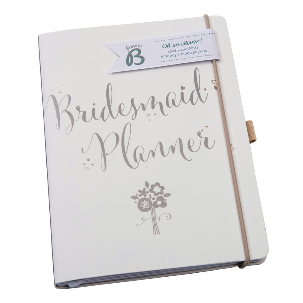 Agendă pentru domnișoare de onoare Busy B Wedding Planner bonami.ro