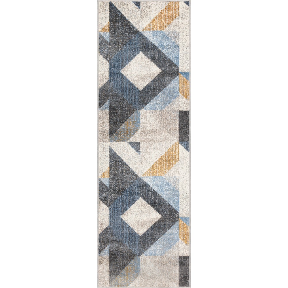 Covor tip traversă gri deschis 80x250 cm Soft Halleby – FD