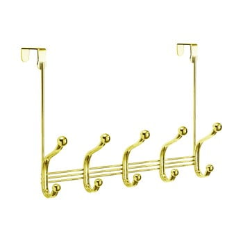 Cuier suspendat idesign york lyra, 14 x 40,5 cm, auriu