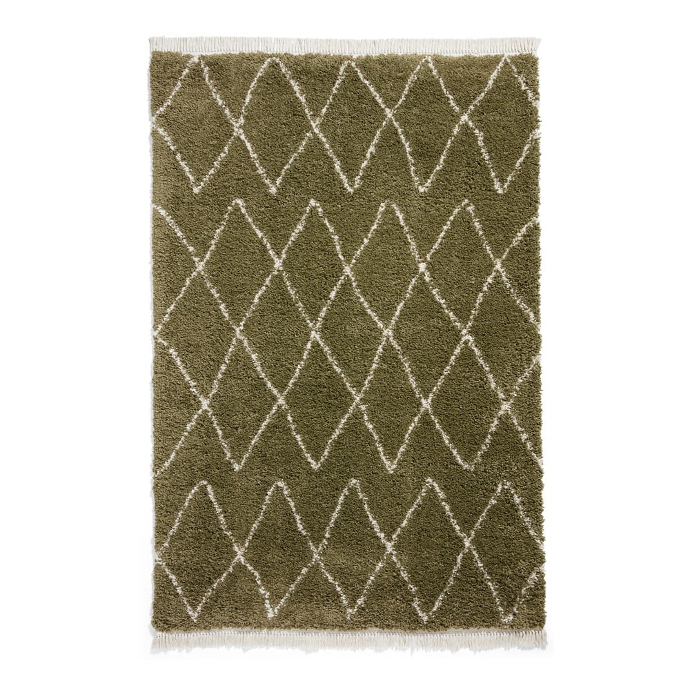 Covor verde 80x150 cm Boho – Think Rugs