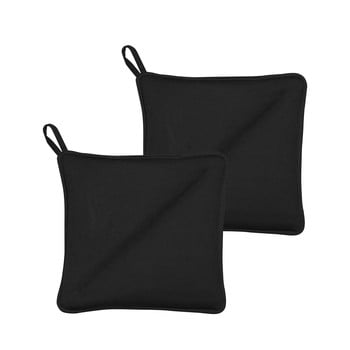 Set 2 suporturi din bumbac pentru oale fierbinți södahl, negru