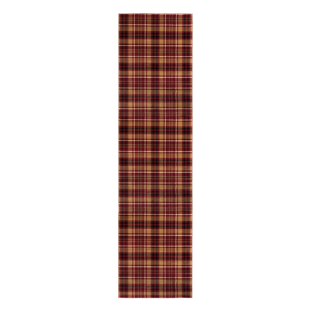 ČervenýCovor Flair Rugs Highland, 60 x 230 cm, roșu