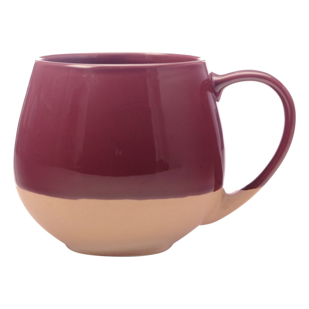 Cană burgundy din ceramică 450 ml Eclipse – Maxwell & Williams