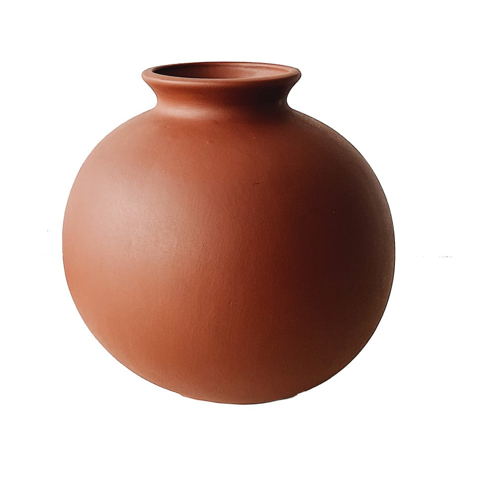 Vază din ceramică Rulina Toppy, roșu cărămiziu bonami.ro