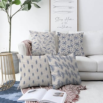 Set 4 fețe de pernă minimalist cushion covers mona, 55 x 55 cm