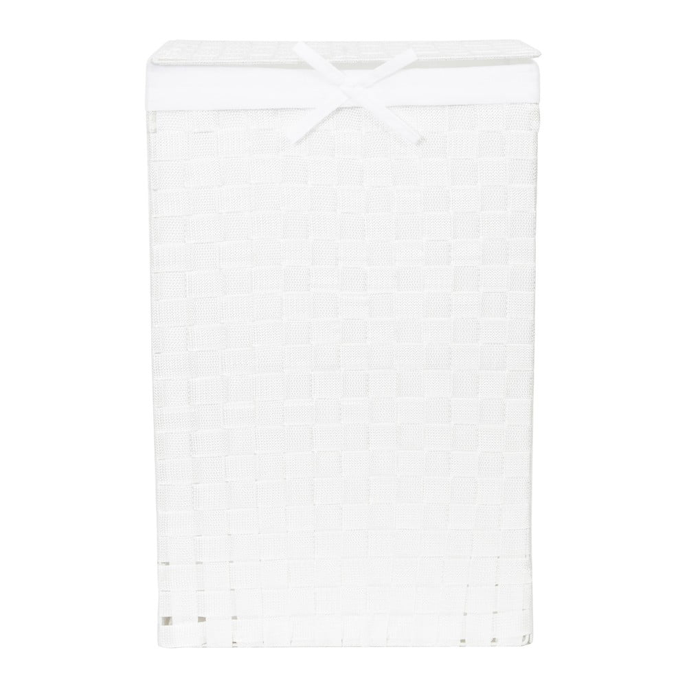 Coș de rufe cu capac Compactor Laundry Linen, înălțime 60 cm, alb bonami.ro
