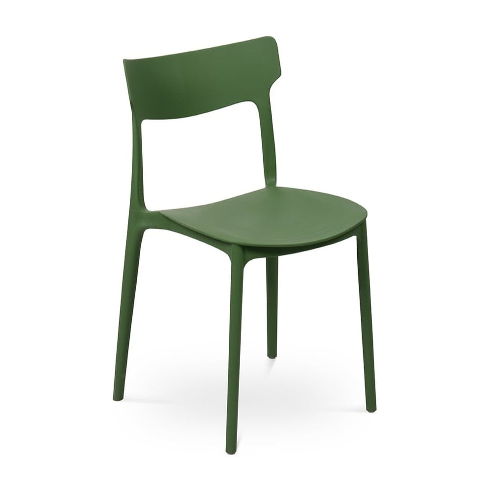 Scaun de grădină verde din plastic Biá – Bonami Essentials